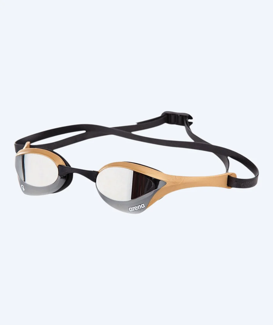 Arena Elite svømmebriller - Cobra Ultra SWIPE Mirror - Guld/sølv - Image 2
