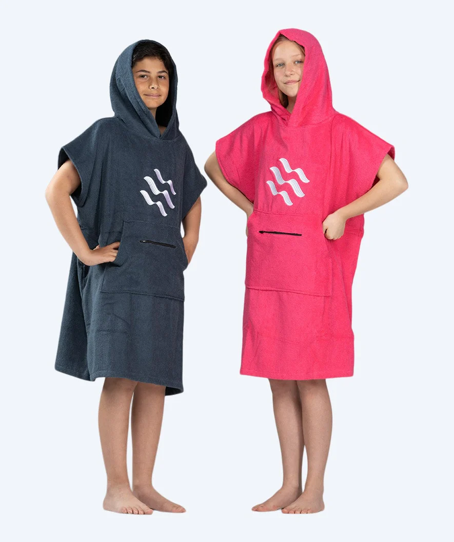 Watery badeponcho til junior (6-15) - Bomuld - Pink - Image 9